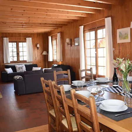 シャレー L Olan 15p Emplacement Exceptionnel Grand Terrain レ・デュー・アルプ